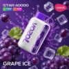 Vozol Vape Star 40000 - Grape Ice
