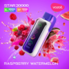 VOZOL STAR 20k - Raspberry Watermelon