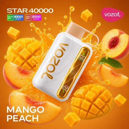 Vozol-Vape-Star-40000-Mango-Peach.jpg Vozol Star 40k - Mango Peach