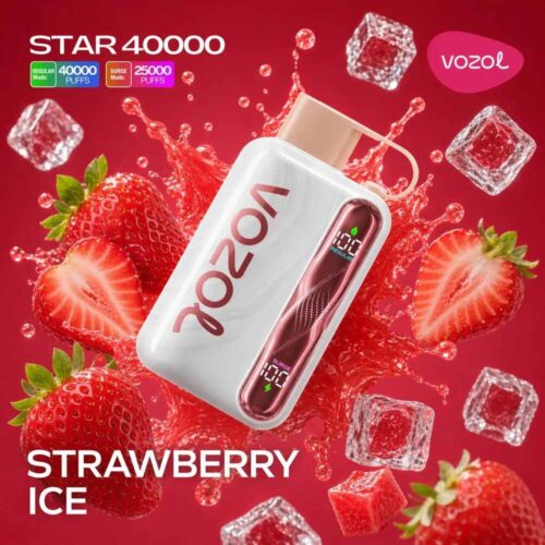 Vozol-Vape-Star-40000-Strawberry-Ice.jpg Vozol Star 40k - Strawberry Ice