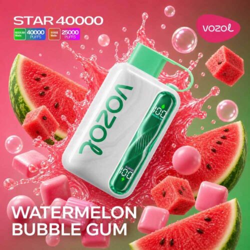 Vozol-Vape-Star-40000-Watermelon-Bubble-Gum.jpg Vozol Star 40k - Watermelon Bubble Gum