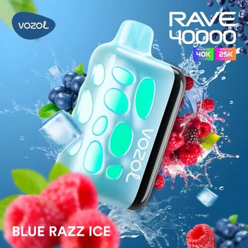 vozol-rave-40000-blue-razz-ice.jpg Vozol Rave 40k - Blue Razz Ice