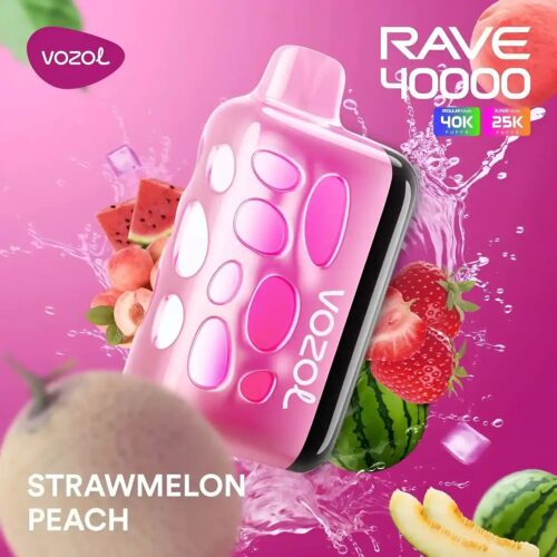 vozol-rave-40000-strawmelon-peach.jpg Vozol Rave 40k - Strawmelon Peach